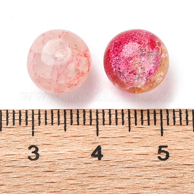 Разноцветные стеклянные бусины GLAA-XCP0012-02N-1