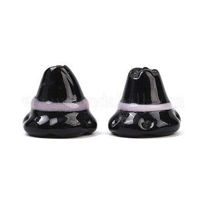 Хэллоуин бусины лэмпворк ручной работы LAMP-Z016-01B-1