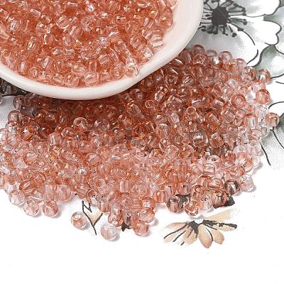 Прозрачные цвета стеклянные круглые бусины SEED-F006-05A-03-1