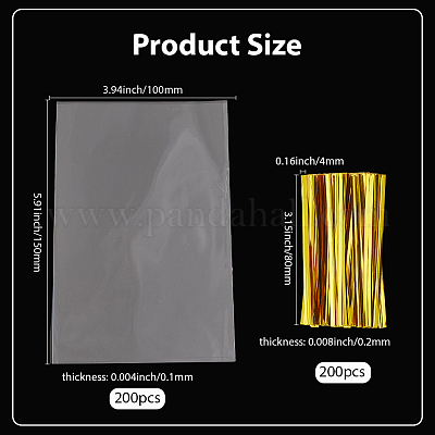 Полипропиленовые пакеты из полипропилена OPP-SP0001-05B-1