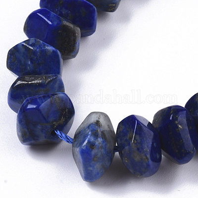 Natürlicher Lapislazuli Perlenstränge&nbsp;G-R462-14-1