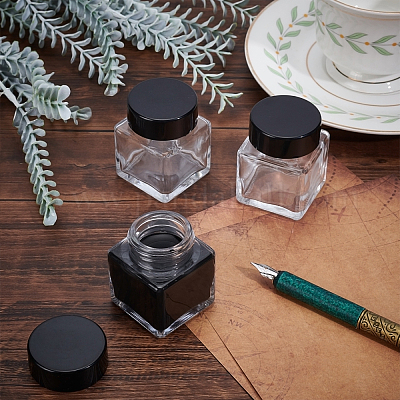 Negozio Bottiglia di inchiostro per penna stilografica in vetro benecreat  per fare gioielli - Pandahall Selected
