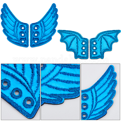 2 пара 2 стилей тканевых подвесок для обуви&nbsp;FIND-GF0006-81C-1