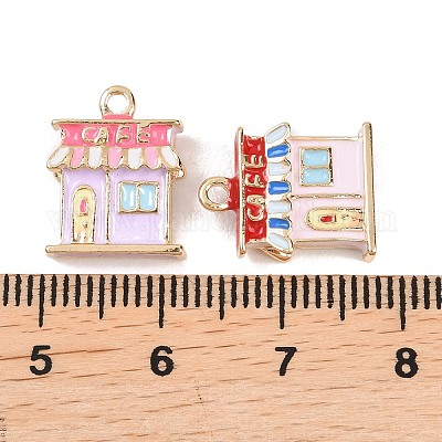 Подвески из эмали и сплава&nbsp;ENAM-A012-14G-1