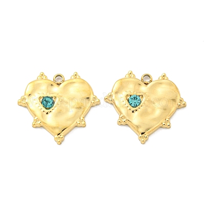 Подвески из нержавеющей стали 304 с покрытием из настоящего золота 18 карат методом вакуумного напыления PVD STAS-L278-028G-02-1