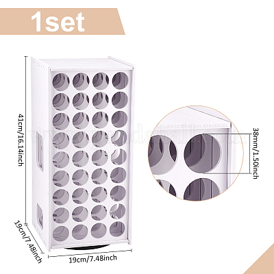 Пигментные выставочные башни из ПВХ DIY-WH0888-334-1