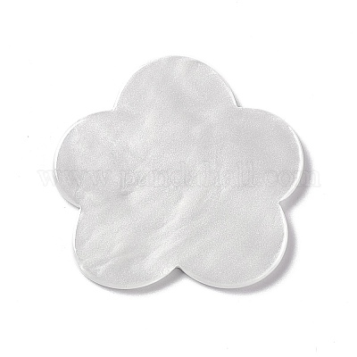 Акриловые кабошоны с цветочным принтом&nbsp;LS-MACR-J121-01A-1