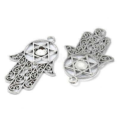 Сеттинги для кабошонов или кулона TIBE-H142-10AS-1