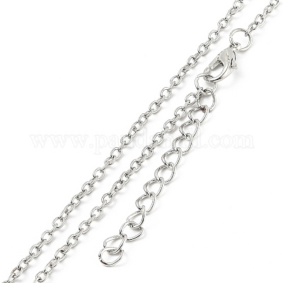 Сплав смолы кулон ожерелья NJEW-B0003-09P-1