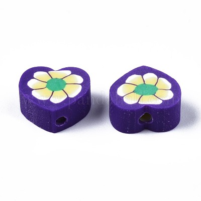 Бусины из полимерной глины  CLAY-N011-013B-1