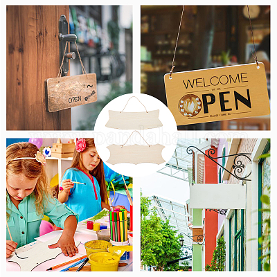 Деревянные украшения WOOD-WH0107-32-1