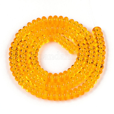 Прозрачные стеклянные бусины&nbsp;GLAA-T025-6mm-07C-1