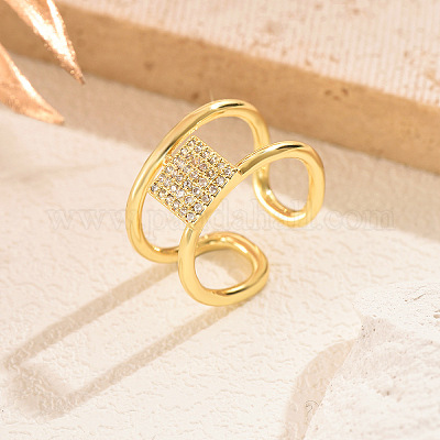 Комплекты из квадратных и кольцевых подвесок из нержавеющей стали 304 с кристаллами и стразами FS-WGD6262-01-1