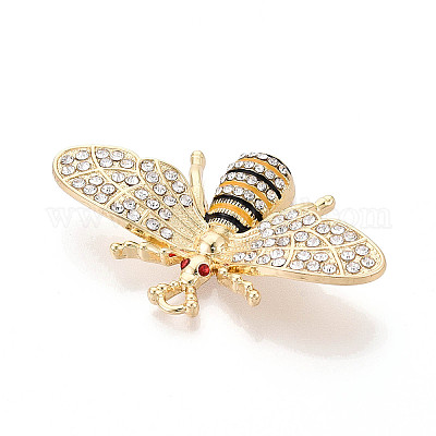 Подвески из сплава с покрытием из стразов и эмали&nbsp;PALLOY-T090-112G-1