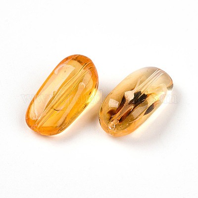 Прозрачные акриловые бусины TACR-T028-36F-1