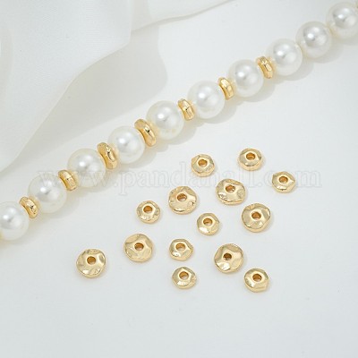 Латунные бусины KK-M306-02G-1