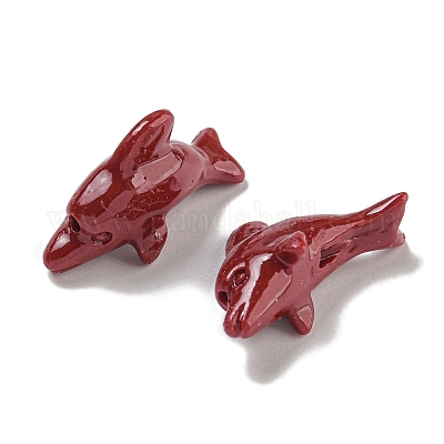 Нити резных бусин из синтетического коралла CORA-I023-03C-1