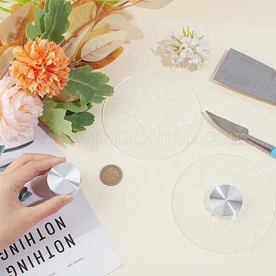 2 шт. мини-вращающиеся стенды из алюминиевого сплава DIY-OC0011-46-1