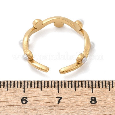 Кольца-манжеты из нержавеющей стали 304 RJEW-S629-09G-A-1