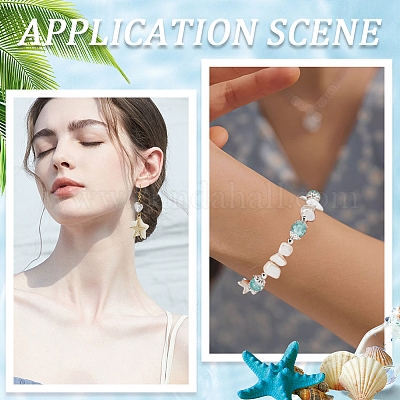 2 нитка окрашенных распылением натуральных бусин из пресноводных ракушек SHEL-SC0001-46-1