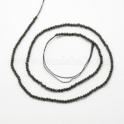 Natürlichen Obsidian Perlen Stränge&nbsp;G-F507-02-1