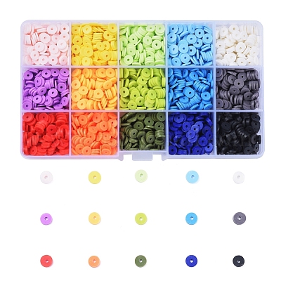 Wholesale Eco-Friendly Handmade Polymer Clay Beads 