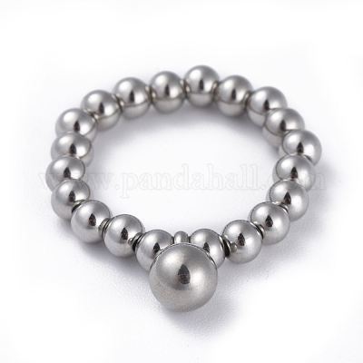 Кольца для пальцев из нержавеющей стали марки 304 RJEW-JR00262-1