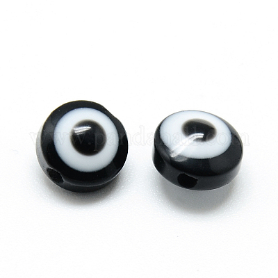 Бусины из cмолы RESI-S339-6x8-01-1