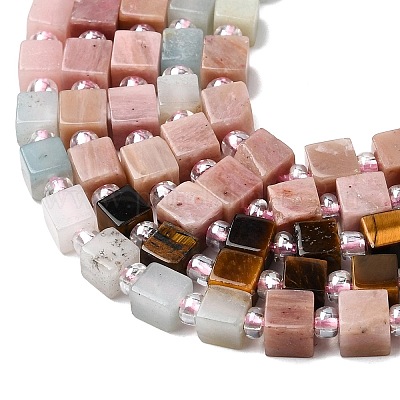 Нити бусин из натурального хаулита G-H333-03A-1