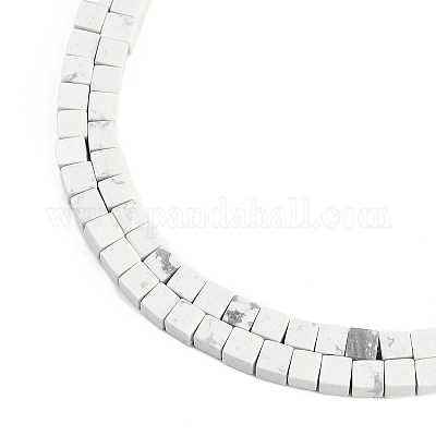 Нити бусин из натурального хауилита G-B129-A14-01-1