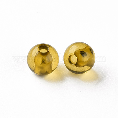 Прозрачные акриловые бусины X-MACR-S370-A8mm-737-1