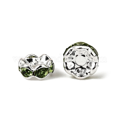 Латунь марки А горный хрусталь Spacer бисер RSB028NF-10-1