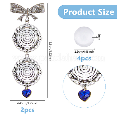 Сеттинги для кулона(кабошонов) JEWB-DC00004-1