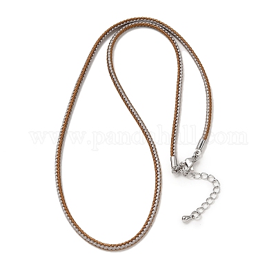 Изготовление ожерелья из плетеного нейлонового шнура толщиной 2.5 мм FIND-G095-01P-03-1