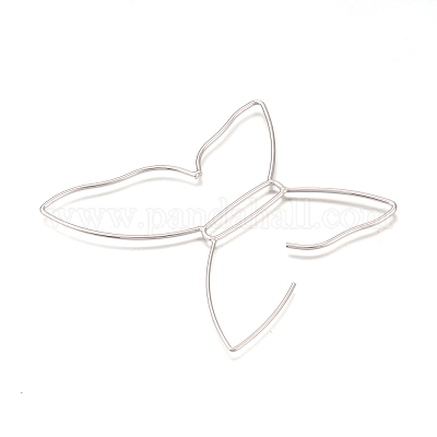 Orecchini pendenti in ottone&nbsp;EJEW-H106-01P-1