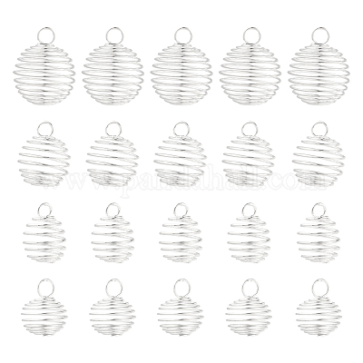 20 шт. 4 стиля подвески из железной проволоки FIND-FS0003-39-1