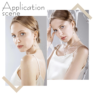 60 шт. 6 стильных латунных подвески-булавки в форме чашки с жемчужинами KK-FH0005-71-1