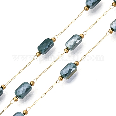 Цепочки из хрустальных бусин ручной работы CHS-T006-20G-A-1