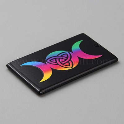 Печатные акриловые подвески OACR-WH0036-23N-1