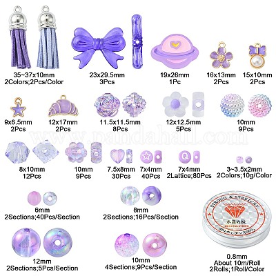 Набор для изготовления цветочного браслета своими руками DIY-FS0002-97-1