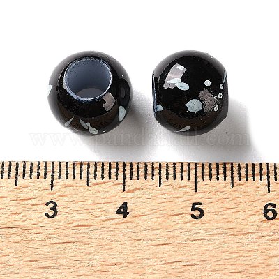 Европейские бусины из АБС-пластика KY-G033-01B-11-1