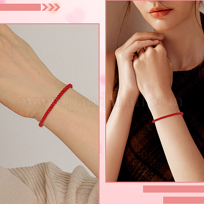 12 Stück geflochtene Nylonschnur-Armbänder&nbsp;BJEW-SP0001-27B-1