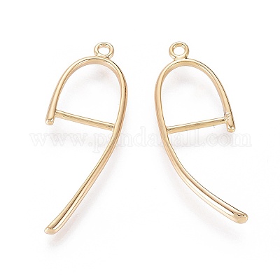 Латунные подвески KK-G366-03G-1