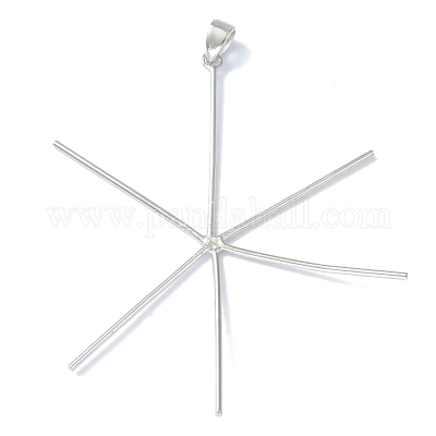 Подвески из серебра 925 пробы с родиевым покрытием X-STER-O026-01P-1