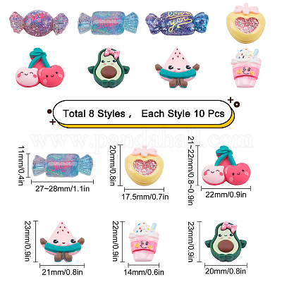 Кабошоны из смолы CRES-SC0001-59-1