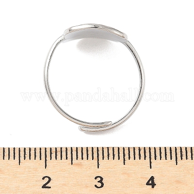 Регулируемые манжетные кольца из нержавеющей стали 304 RJEW-S626-01GP-B-1