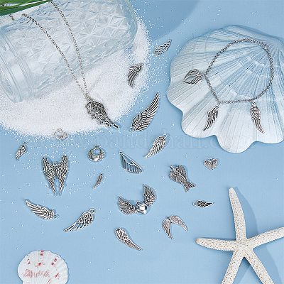 110шт 22 стиля подвески из сплава в тибетском стиле FIND-DC0005-79-1