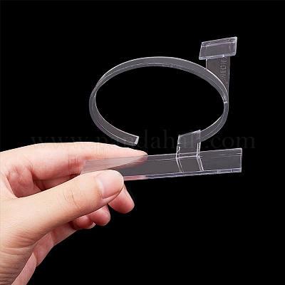 Прозрачный пластиковый держатель для наручных часов ODIS-PH0001-09-1