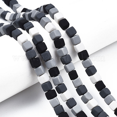 Полимерной глины ручной работы бисер нитей CLAY-S092-76A-1