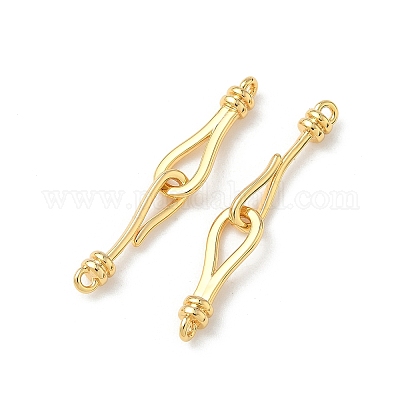 Латуни крюка и S-крючок застежки KK-Z136-41B-G-1